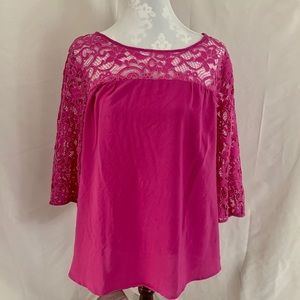 COPY - Old Navy lace pink top